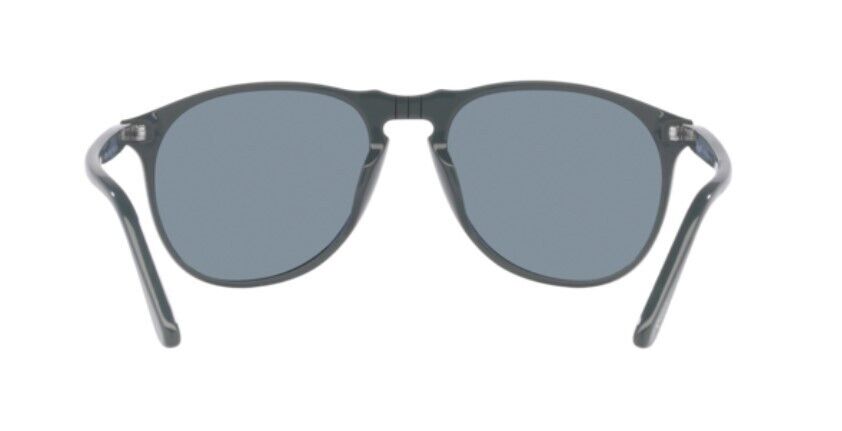 Persol 0PO9649S 117356 Full Grey/Light Blue Pilot Men's Sunglasses