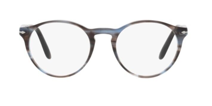 Persol 0PO3092V 9068 Striped Blue Men's Eyeglasses