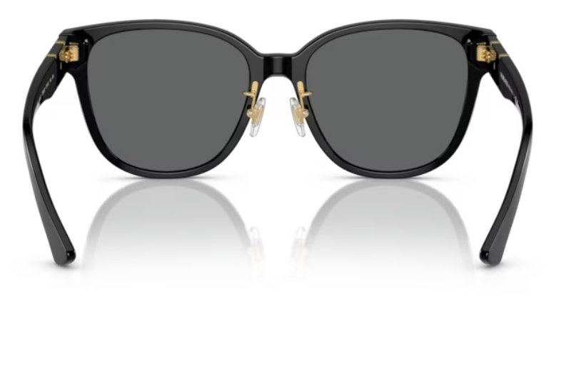 Versace 0VE4460D GB1/87 Black/Dark Grey Square Women's Sunglasses
