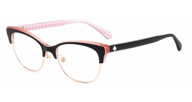 Kate Spade Muriel/G 0807 Black/Pink Cat Eye Women's Eyeglasses