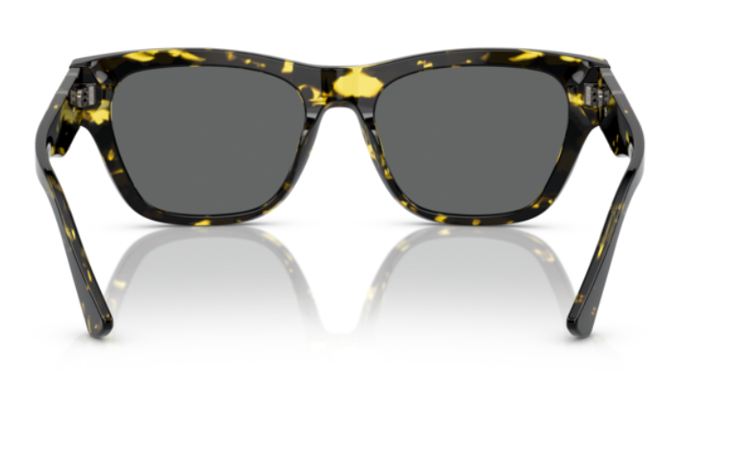 Versace 0VE4457 542887 Havana/Dark grey Square Men's Sunglasses