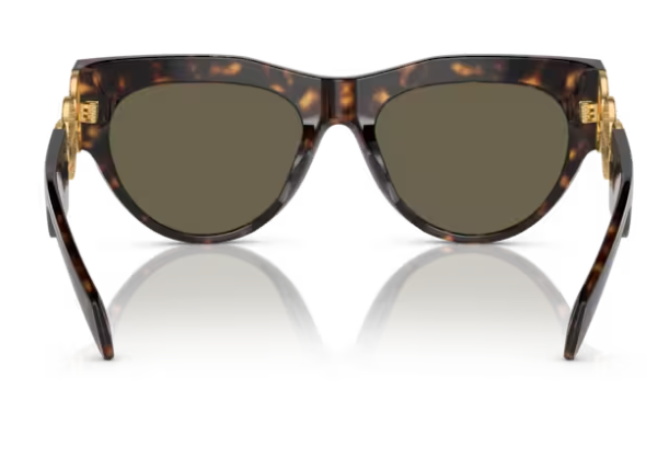 Versace VE4440U 108/3 Havana/ Brown Cat-Eye Women's Sunglasses