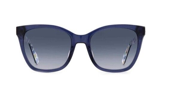 Kate Spade Desi/S 0PJP/9O Blue/Grey Shaded Cat-Eye Full-Rim Women's Sunglasses
