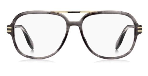 Marc Jacobs MARC-638 0I64/00 Hrn Grey Oval Men's Eyeglasses