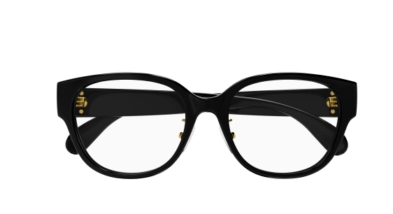 Gucci GG1411OK-001 Black Rectangle Women Eyeglasses