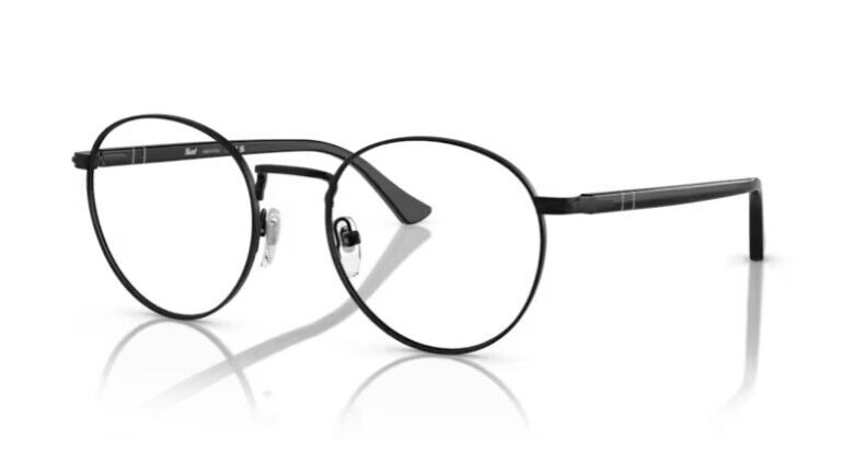 Persol 0PO1008V 1078 Black/Black Round Unisex Eyeglasses