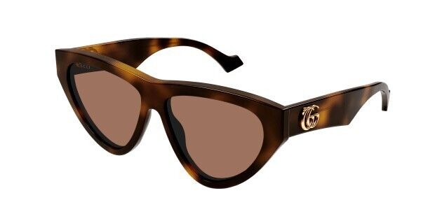 Gucci GG1333S 002 Havana/Brown Cat Eye Women's Sunglasses