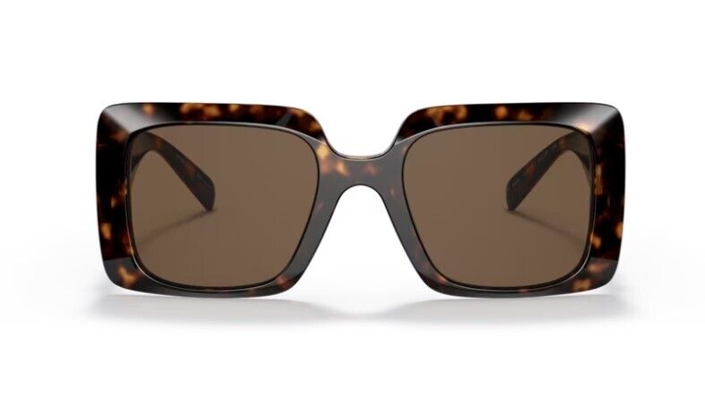 Versace 0VE4405 108/73 Havana/ Dark brown Wide Rectangle Women's Sunglasses