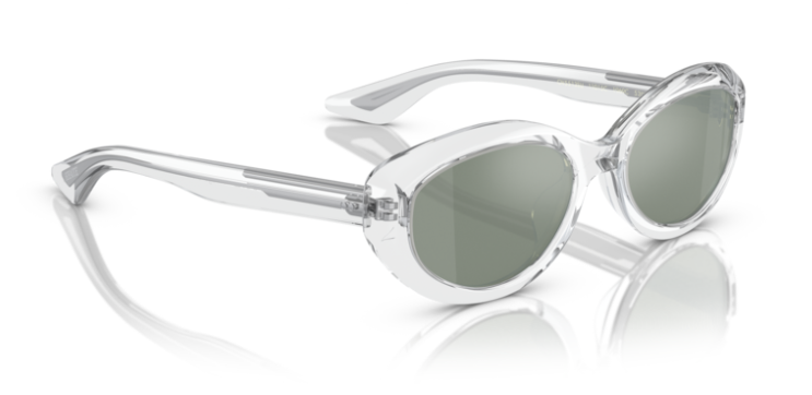 Oliver People 0OV5513SU - 1969c 11015C Crystal Silver Mirror Women's Sunglasses