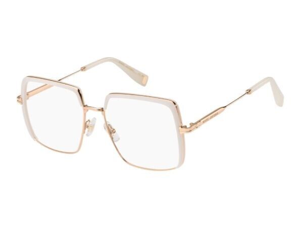 Marc-Jacobs MJ-1067 0Y3R/00 Gold Ivory Square Women's Eyeglasses