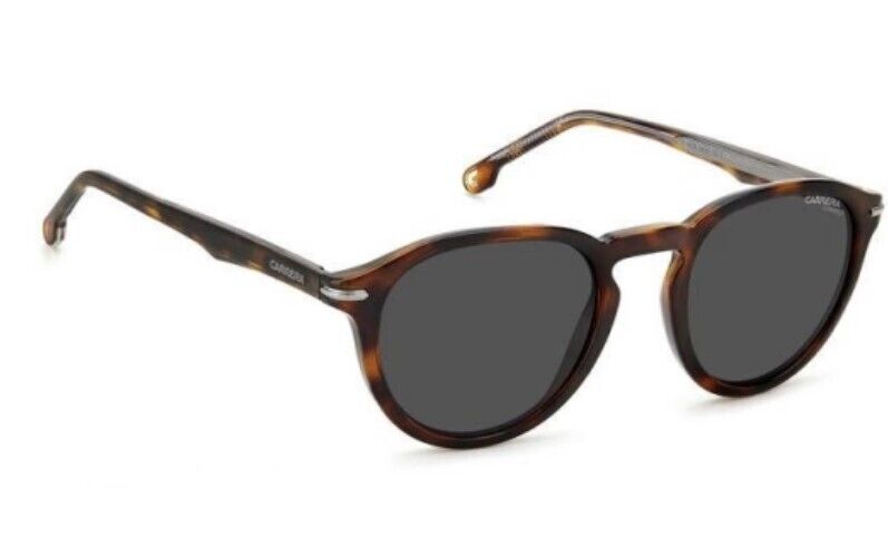 Carrera 277/S 0086/IR/Havana/Grey Oval Full-Rim Men's Sunglasses