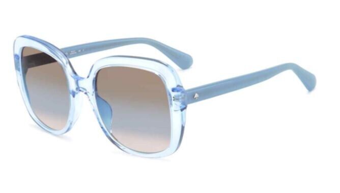 Kate Spade Wenona/G/S 0PJP/98 Blue/Brown-Blue Gradient Square Women's Sunglasses