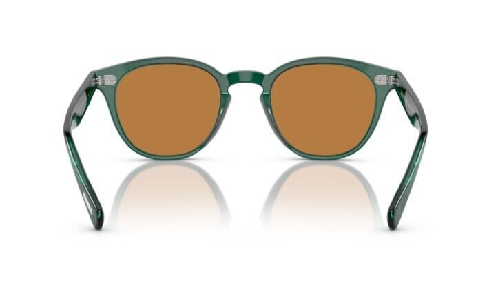 Oliver Peoples 0OV5454SU Desmon Sun 176353 Translucent Teal/Cognac Sunglasses