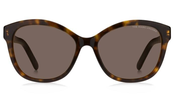 Marc Jacobs MARC-554/S 0086/70 Havana/Brown Oval Women's Sunglasses