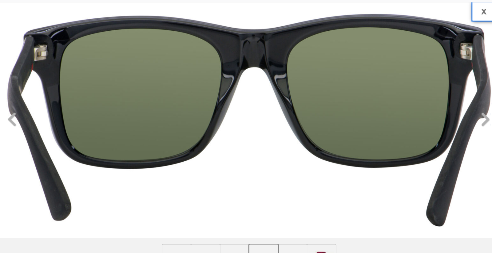 Gucci GG 0008 S 001 Black/Green Men's Rectangle Sunglasses