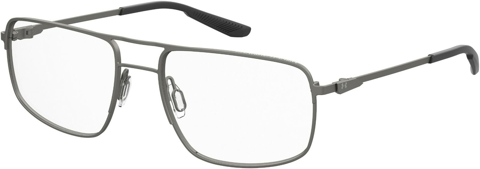 Under Armour Ua 5007/G 0R80 Semi Matte Dark Ruthenium Men's Eyeglasses