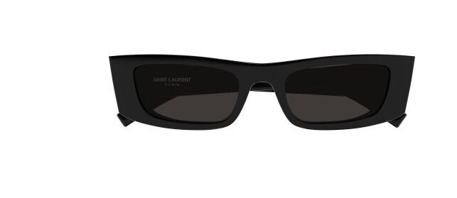 Saint Laurent SL 553 001 Black/Black Narrow Unisex Sunglasses