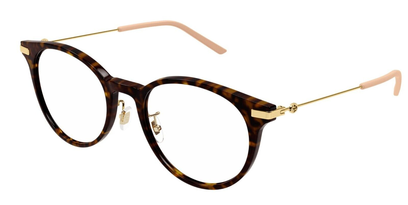 Gucci GG1199OA 002 Havana Oval Women's Eyeglasses