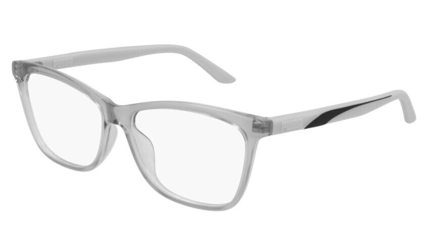 Puma PU0335O 004 Crystal-Grey Cat-Eye Full-Rim Women's Eyeglasses