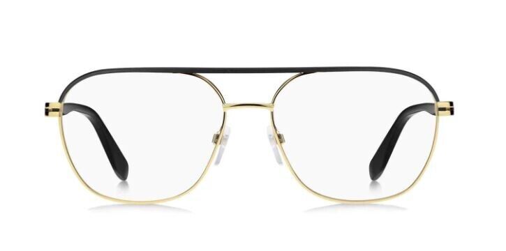 Marc Jacobs MARC-571 0RHL/00 Gold Black Oval Men's Eyeglasses