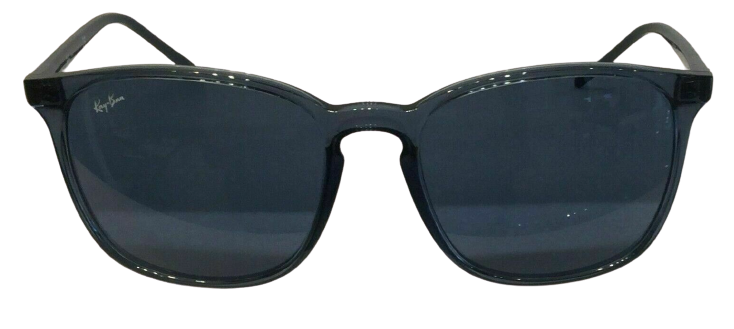 Ray Ban 0RB 4387 639980 TRANSPARENT BLUE Sunglasses
