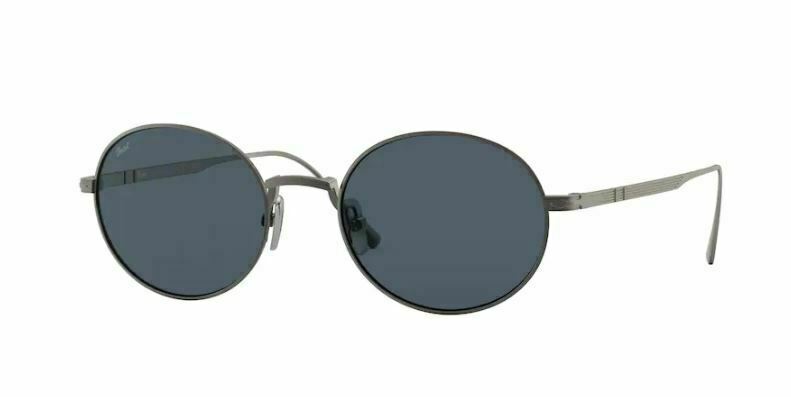 Persol 0PO5001ST 8001R5 Pewter/Blue Sunglasses
