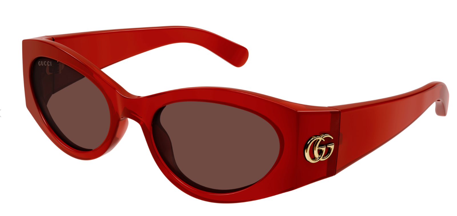 Gucci GG1401S-003 Red/Brown Cat-eye Women's Sunglasses