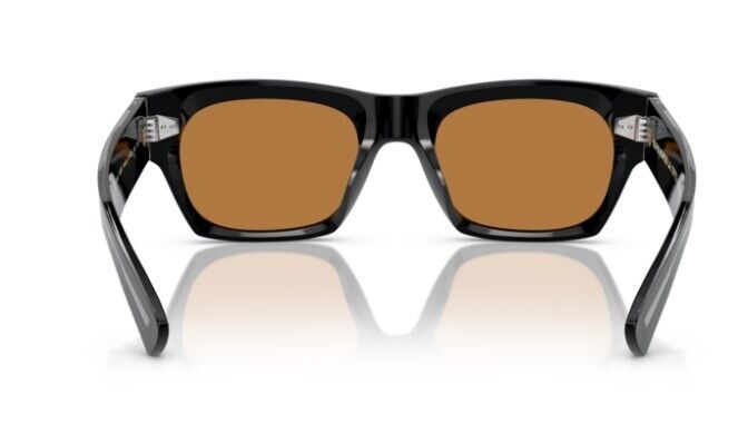 Oliver Peoples 0OV5514SU Kasdan 149253 Black/Cognac Orange Unisex Sunglasses