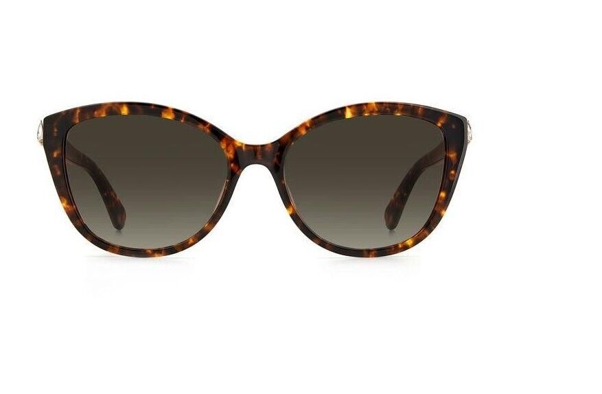 Kate Spade Hensley/G/S 0086/HA Havana/Brown Gradient Cat-Eye Women's Sunglasses