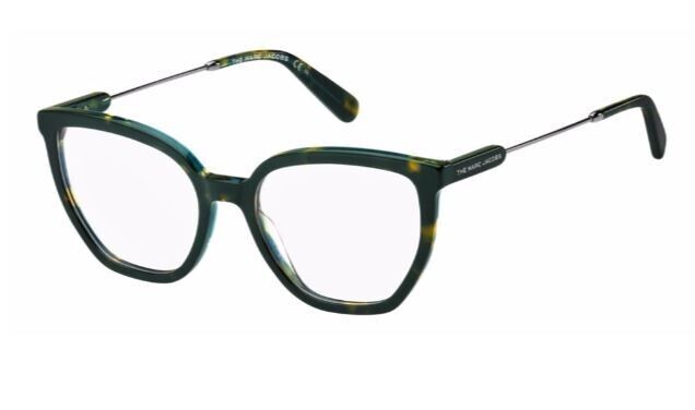 Marc Jacobs MARC-596 0YAP/00 Havana Teal Cat Eye Women's Eyeglasses