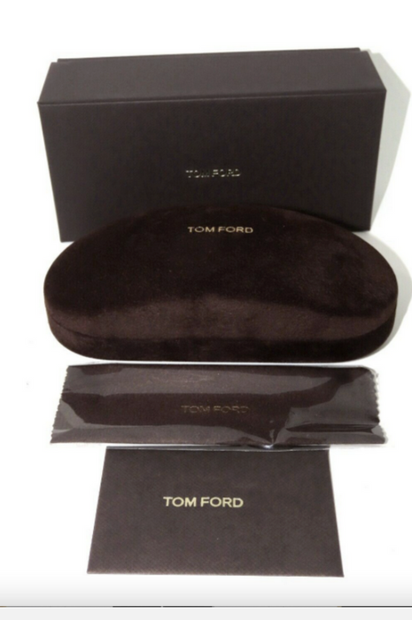 New Tom Ford FT5408 001 Black Rectangular Unisex Eye Wear