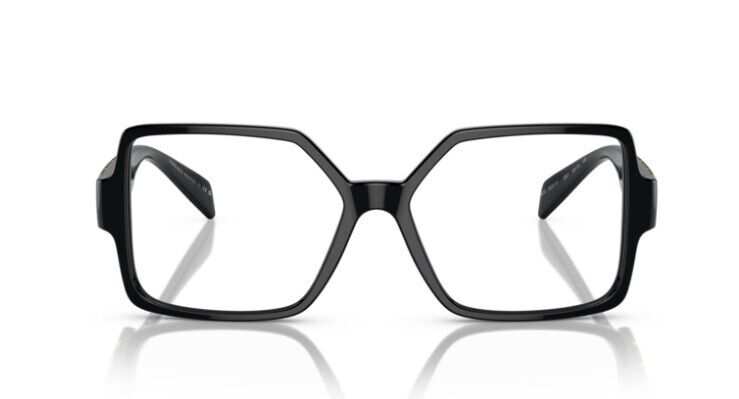 Versace 0VE3337F GB1 Black/ Clear Square Women's Eyeglasses