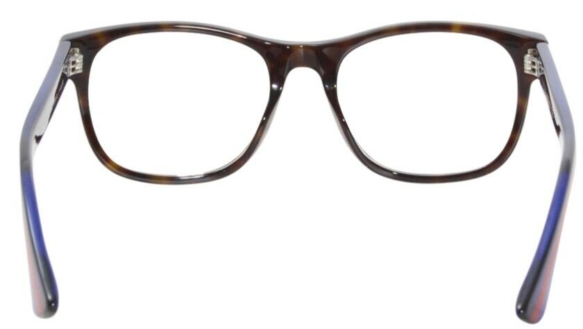 Gucci GG 0004ON-003 Havana Black/Black  Square Unisex Eyeglasses
