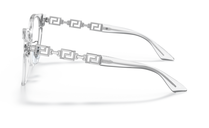Versace 0VE3302D 148 Crystal Round Women's Eyeglasses