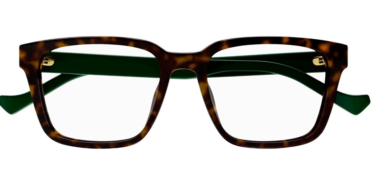 Gucci GG1306OA 002 Havana Rectangular Men's Eyeglasses