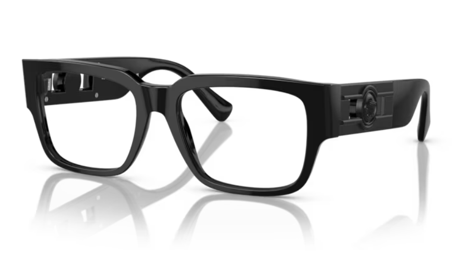 Versace 0VE3350 5360 Black 55mm Square Women's Eyeglasses
