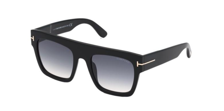Tom Ford FT 0847 Renee 01B Black/Gray Gradient Women's Sunglasses
