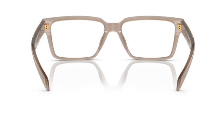 Versace 0VE3339U 5407 Opal brown Rectangle Men's Eyeglasses