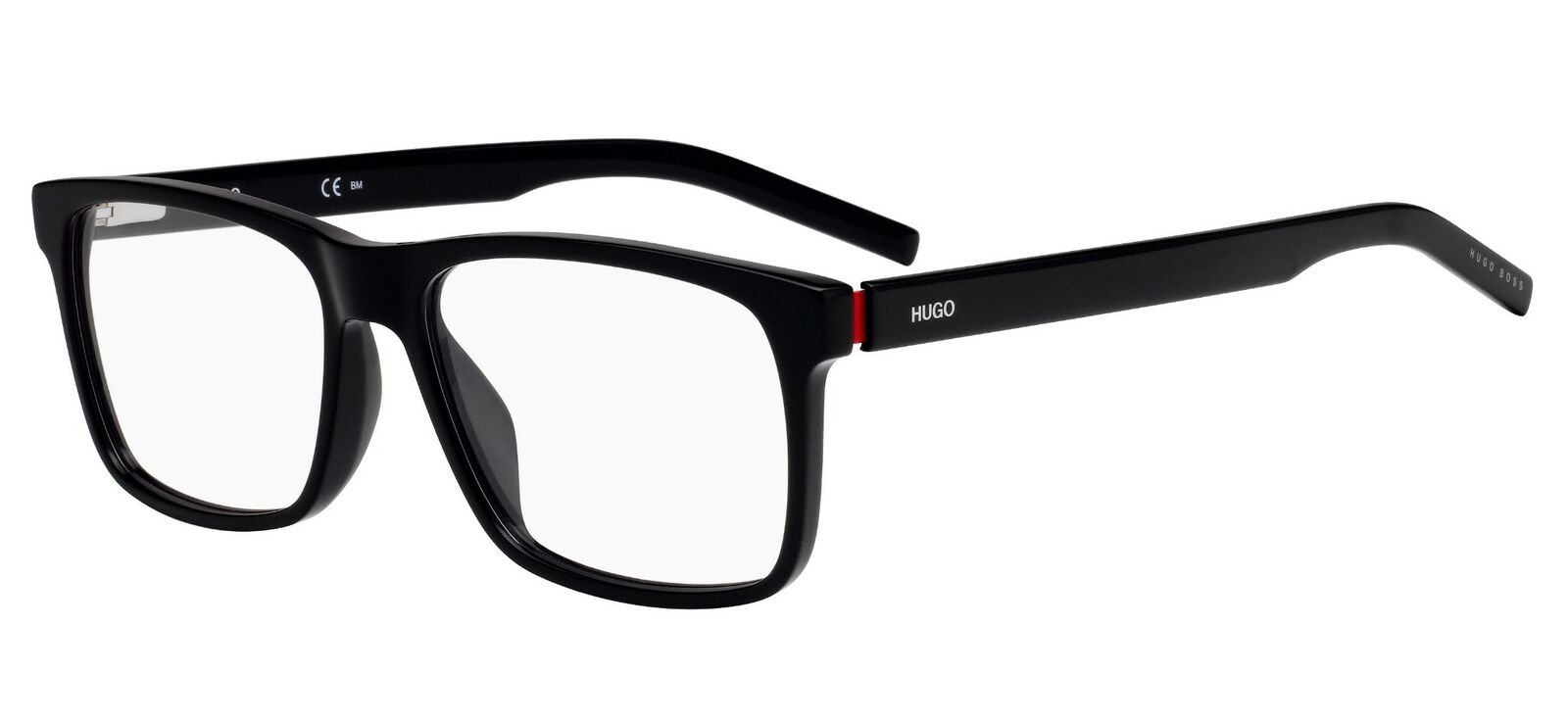 Hugo 1014 0OIT Black Redgd Eyeglasses