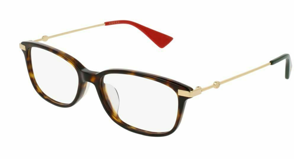 Gucci GG 0112 OA 002 Havana/Gold Eyeglasses