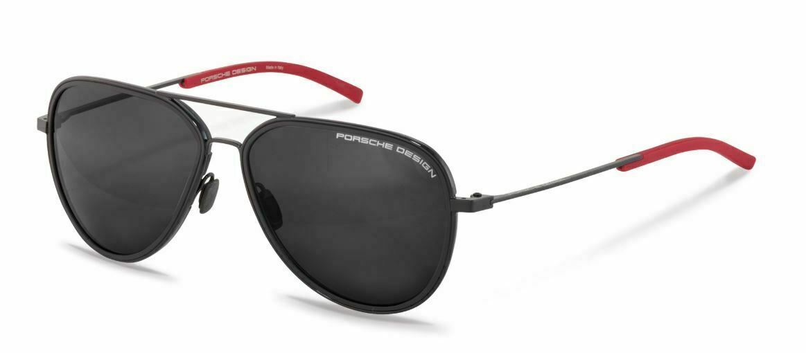 Porsche Design P 8691 A Black/Gray Polarized Sunglasses