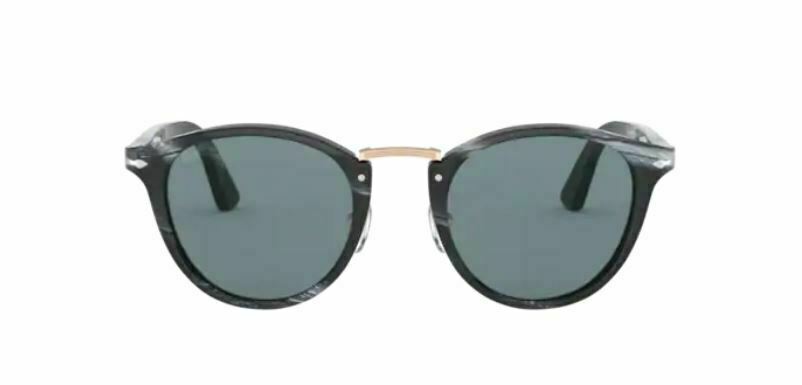 Persol 0PO3108S 111456 Horn Black/Blue Sunglasses