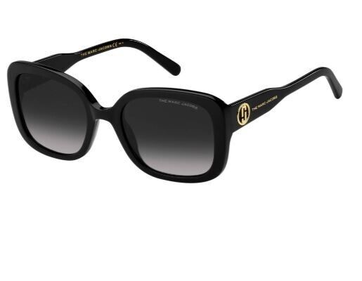 Marc Jacobs MARC-625/S 0807/90 Black/Grey Gradient Cat Eye Women's Sunglasses