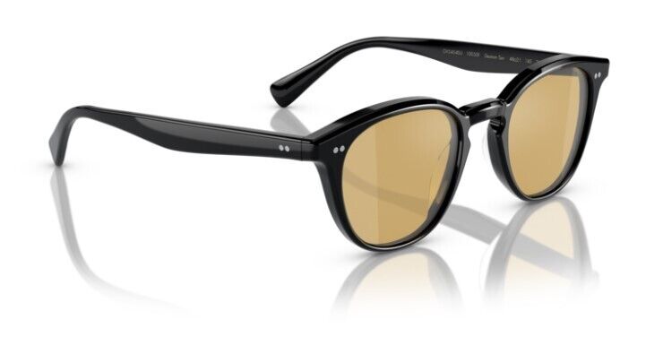 Oliver Peoples 0OV5454SU Desmon Sun 10050F Black/Mustard Mirrored Sunglasses