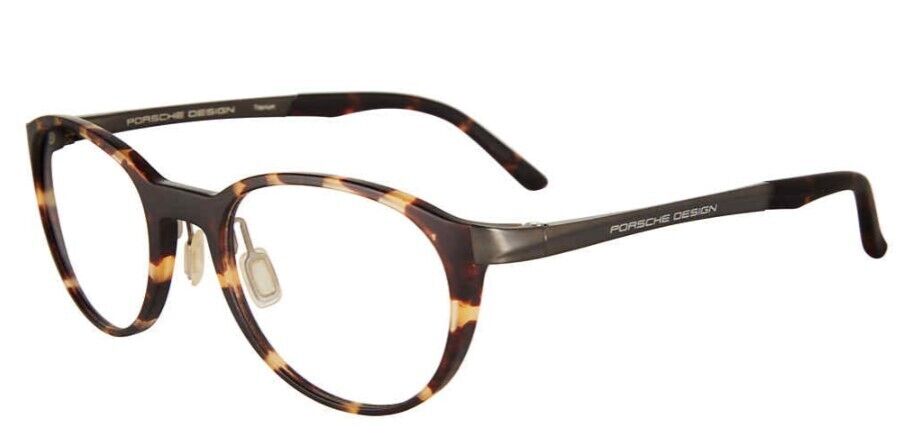 Porsche Design P8342 B Havana Round Unisex Eyeglasses