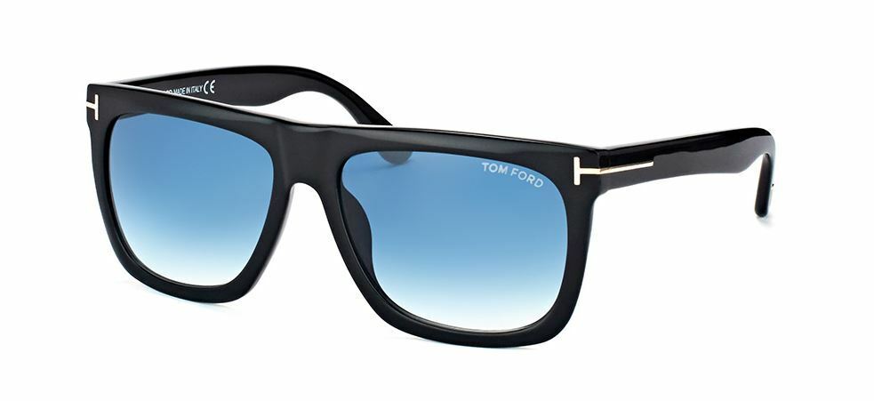 Tom Ford FT 0513 Morgan 01W Black/Blue Gradient Sunglasses