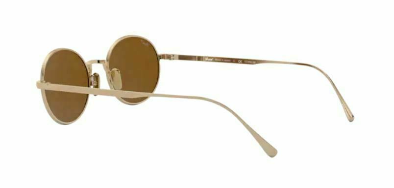 Persol 0PO5001ST 800057 Gold/Brown Polarized Sunglasses