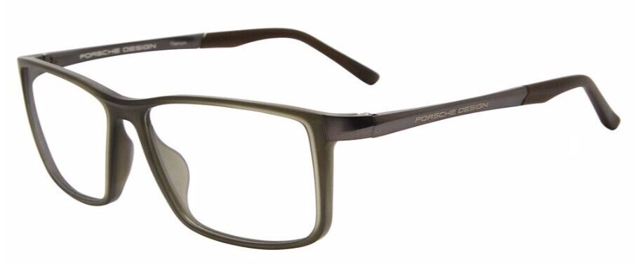Porsche Design P8328 D Green Rectangular Men's Eyeglasses