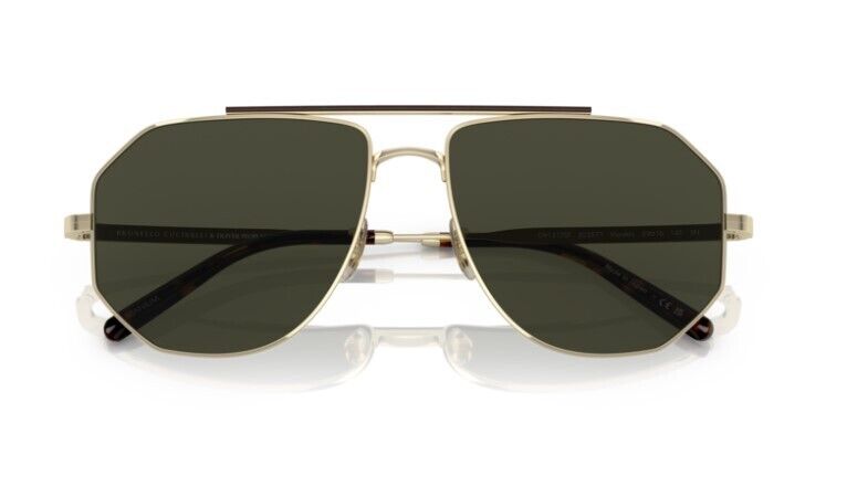 Oliver Peoples 0OV1317ST Moraldo 503571 Gold/G-15 Dark Green Men's Sunglasses