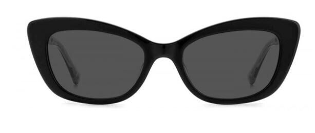 Kate Spade Merida/G/S 0807/IR Black/Grey Cat Eye Women's Sunglasses
